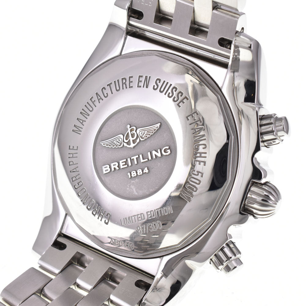 BREITLING Chrono mat 44 AB0110 Limited to 300 White / blue shell Dial Automatic Men's
 Watch R#143870