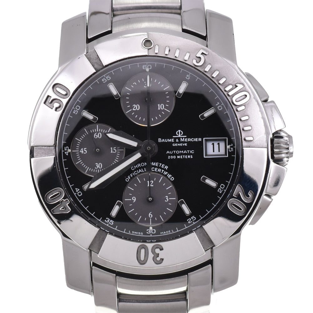 Baume & Mercier Kay Platn 65352/M0A08112 Chronograph Date black Dial Automatic Men's
 Watch A#143872