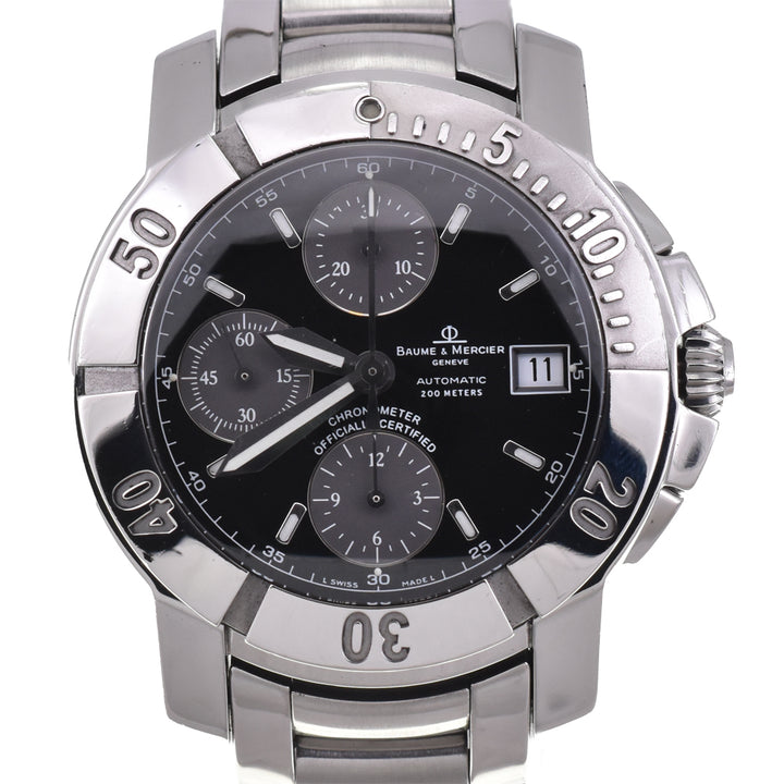 Baume & Mercier Kay Platn 65352/M0A08112 Chronograph Date black Dial Automatic Men's
 Watch A#143872