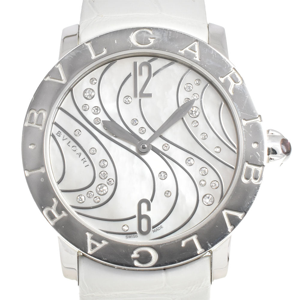 BVLGARI Bvlgari Bvlgari BBL37S diamond White shell Dial Automatic Unisex
 Watch R#143873