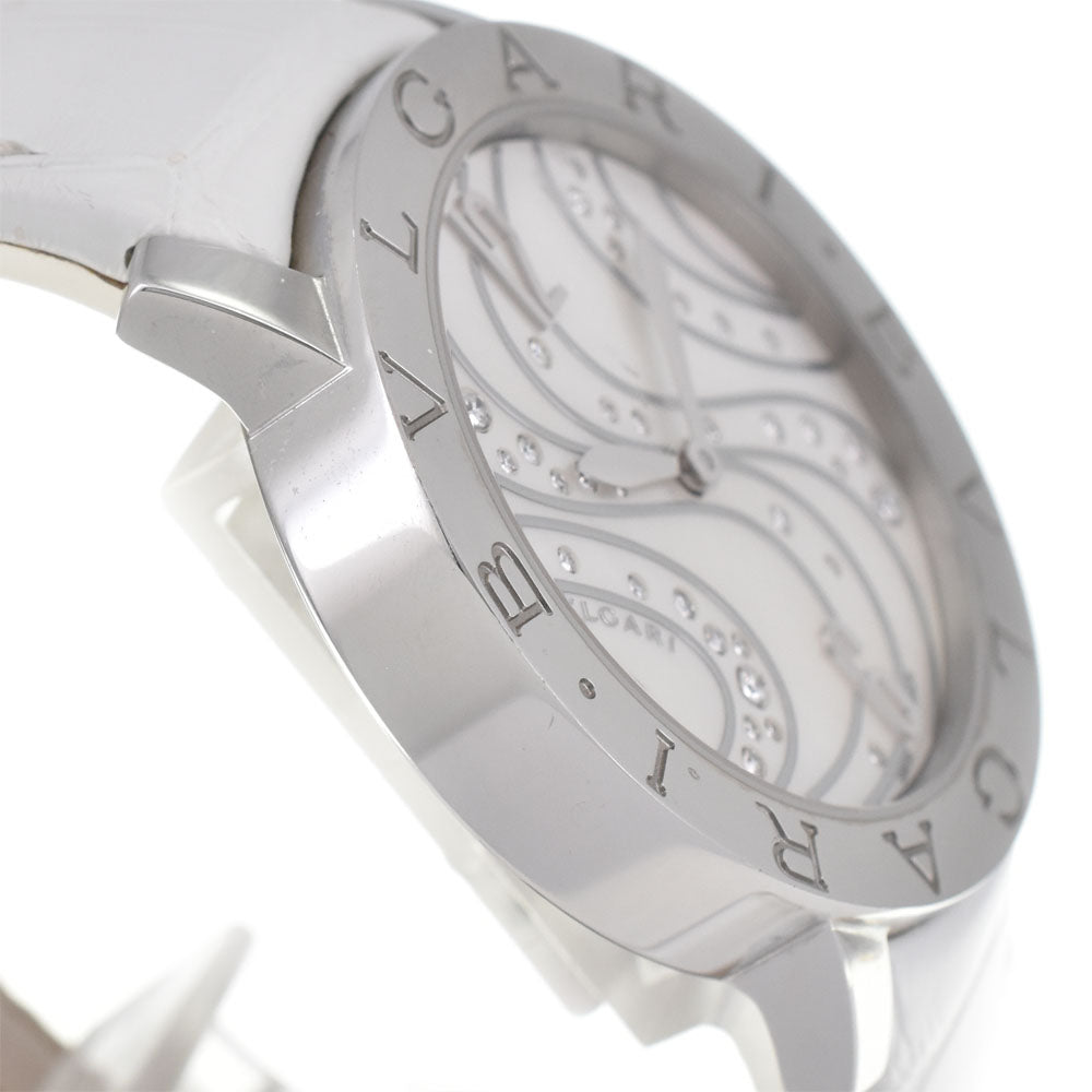 BVLGARI Bvlgari Bvlgari BBL37S diamond White shell Dial Automatic Unisex
 Watch R#143873