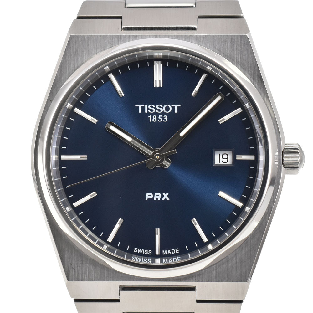 TISSOT T-CLASSIC PRX T137.410.11.041.00 Date blue Dial Quartz Men's
 Watch R#143876