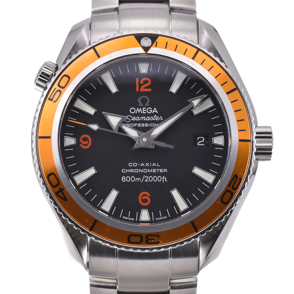 with paper OMEGA Seamaster Planet Ocean 600 2209.50 Date black Dial Automatic Men's
 Watch A#143877