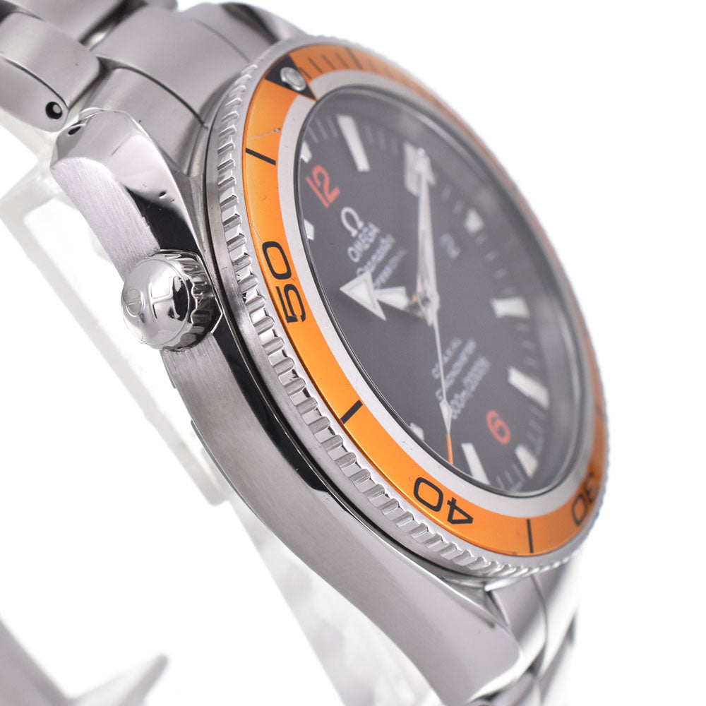 with paper OMEGA Seamaster Planet Ocean 600 2209.50 Date black Dial Automatic Men's
 Watch A#143877