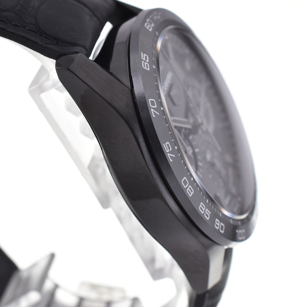 TAG HEUER Carrera Caliber Heuer 02 Limited to 300 CBN2A1G Chronograph black Dial Automatic Men's
 Watch A#143878