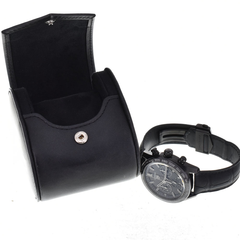 TAG HEUER Carrera Caliber Heuer 02 Limited to 300 CBN2A1G Chronograph black Dial Automatic Men's
 Watch A#143878