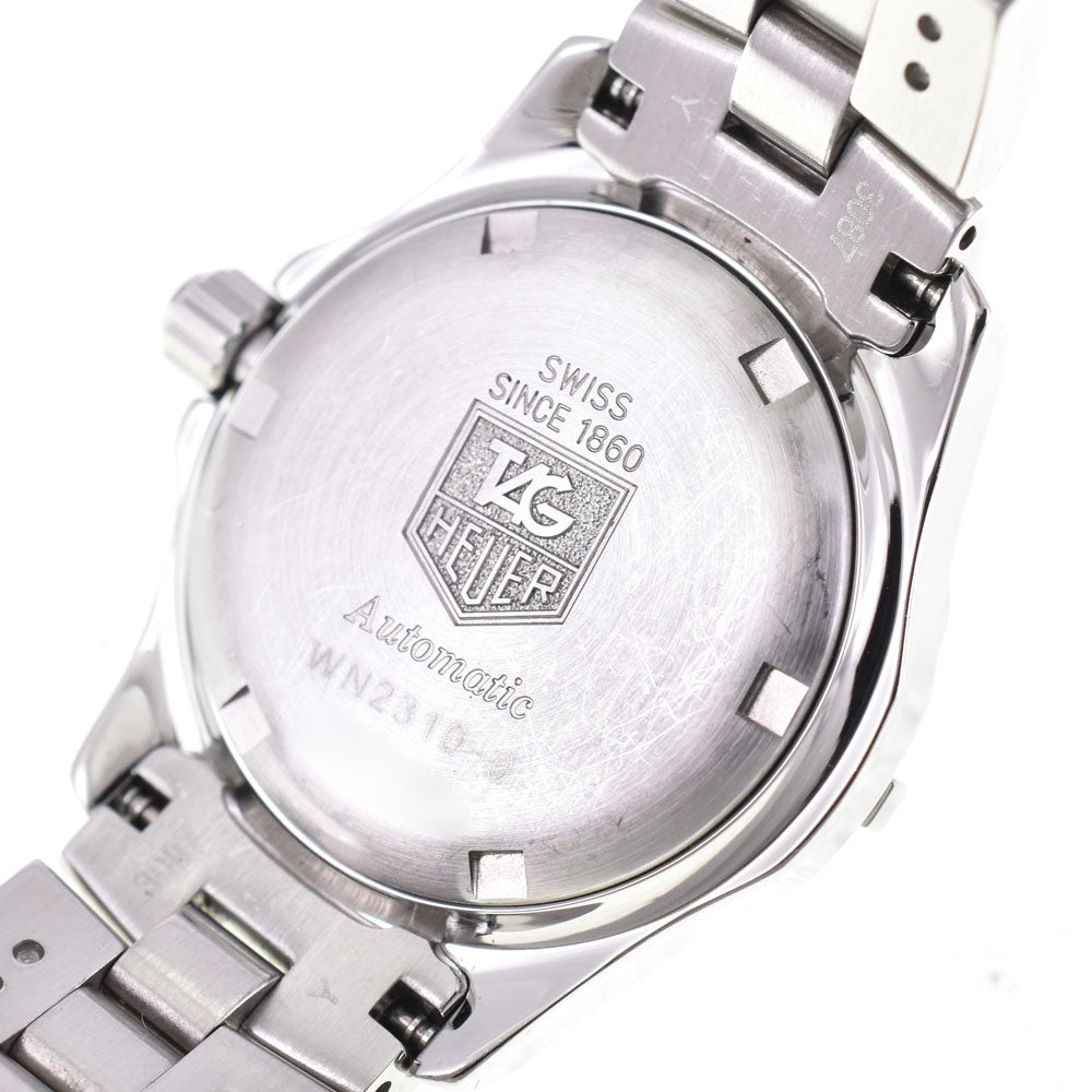 with paper TAG HEUER Aqua racer WN2310.BA0360 Date pink Dial Automatic Ladies
 Watch C#143887