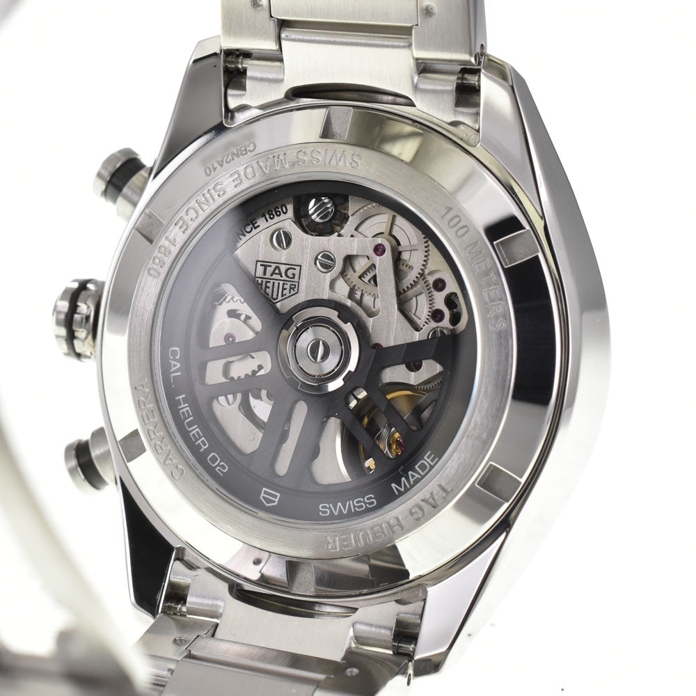 TAG HEUER Carrera02 Sports CBN2A10 Chronograph Date green Dial Automatic Men's
 Watch R#143889