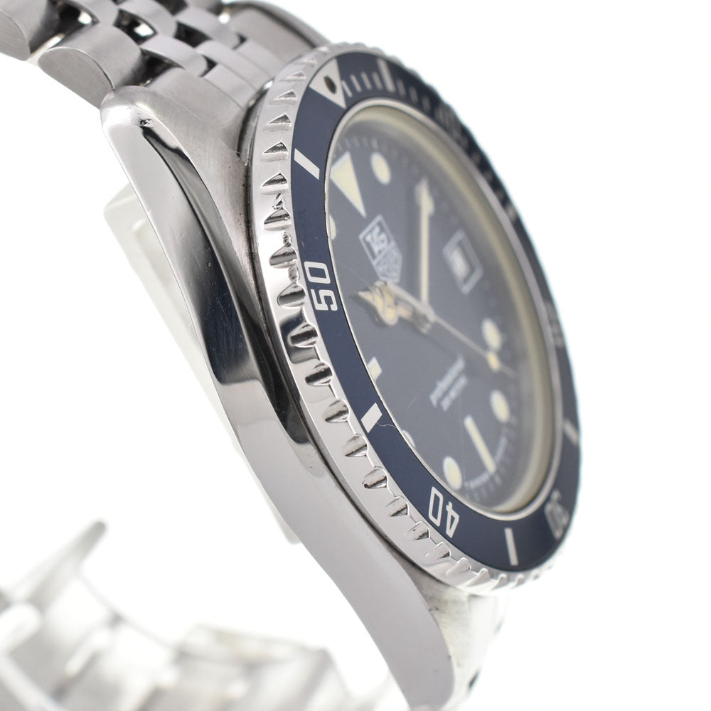 TAG HEUER Professional 200M 980.613B Date blue Dial Quartz Men's
 Watch R#143891