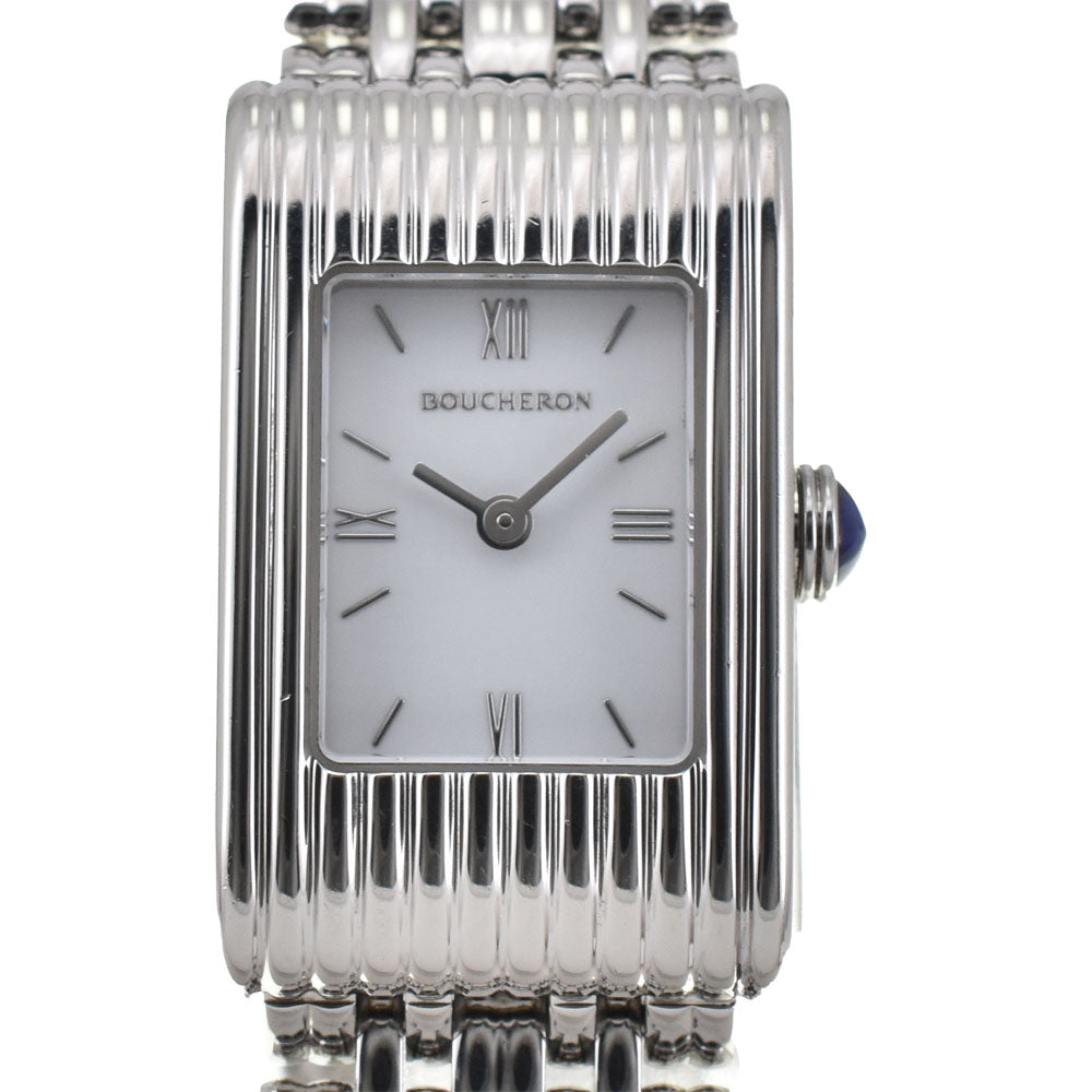 Boucheron Refre Small WA030520 Comes with 3 replacement belts white Dial Quartz Ladies
 Watch R#143892