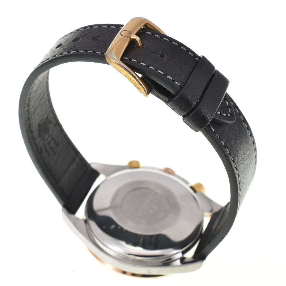 OMEGA Speedmaster 3336.20 Triple calendar moon phase chronograph K18YG Bezel white Dial Automatic Men's
 Watch R#143896