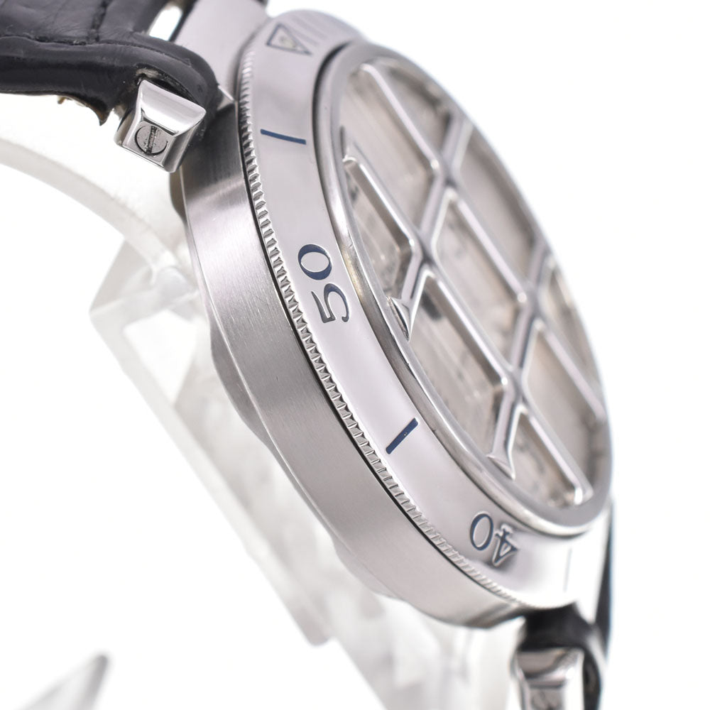 CARTIER Pasha 38 Grid W3104055 Date Silver Dial Automatic Men's
 Watch A#143899