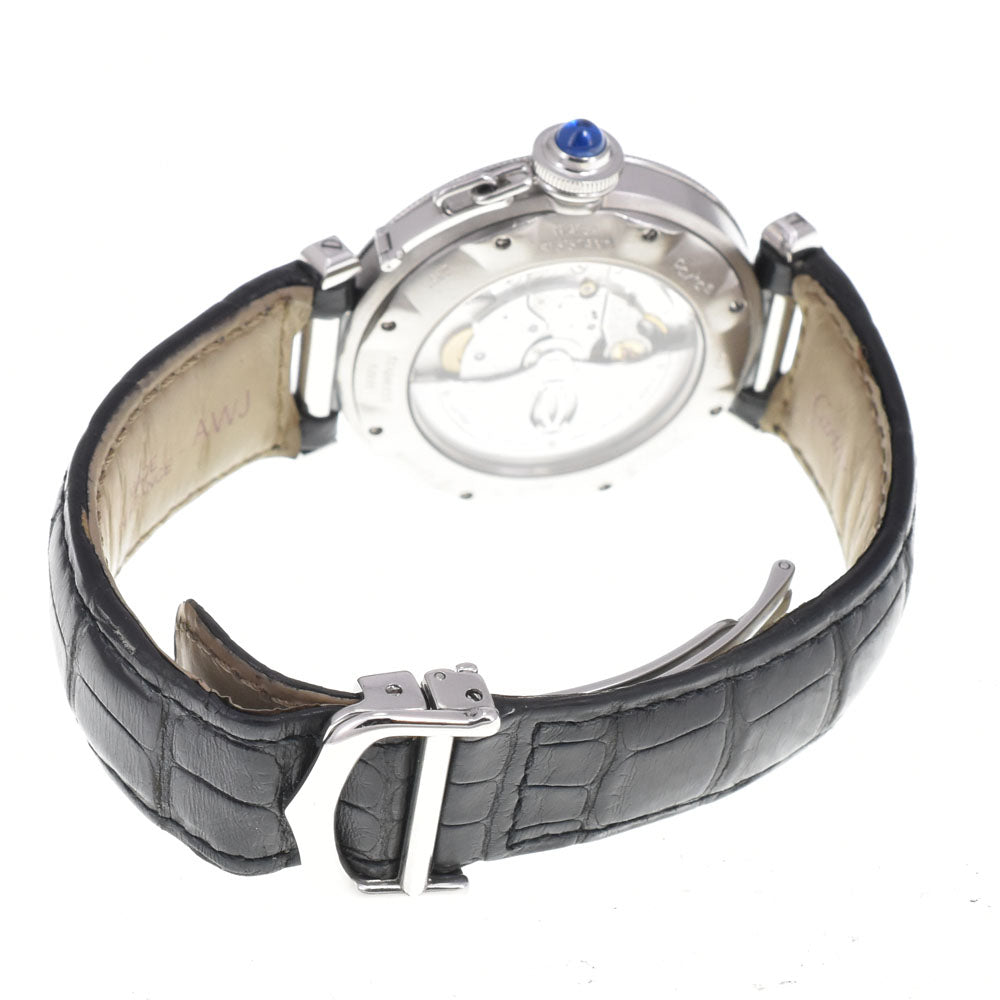 CARTIER Pasha 38 Grid W3104055 Date Silver Dial Automatic Men's
 Watch A#143899