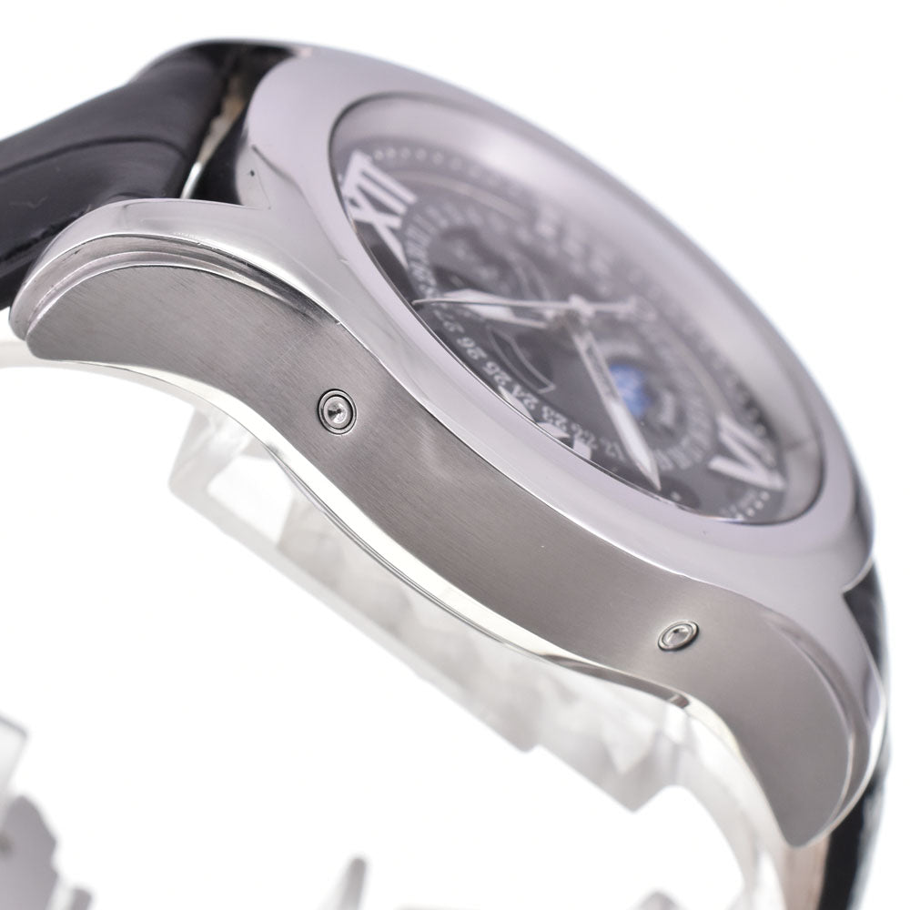 CUERVO Y SOBRINOS Havana Brost Triple Calendar 1124 black Dial Automatic Men's
 Watch R#143900