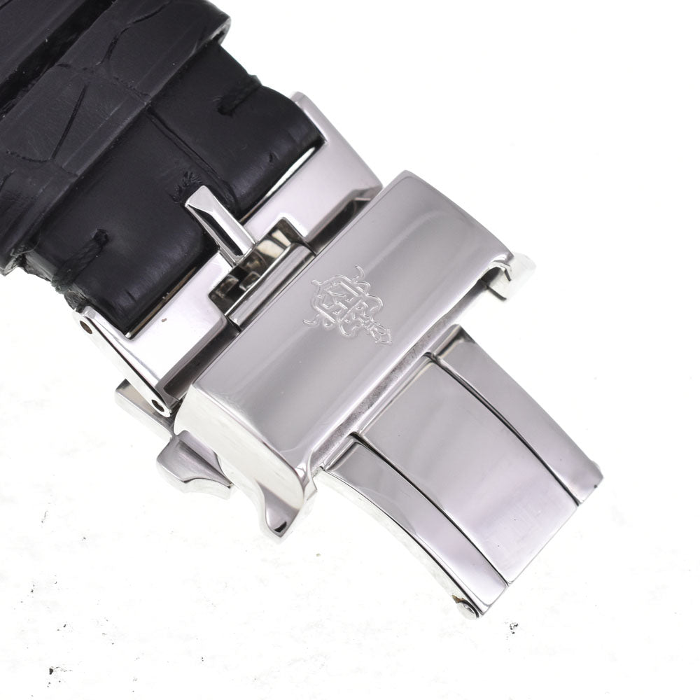 CUERVO Y SOBRINOS Havana Brost Triple Calendar 1124 black Dial Automatic Men's
 Watch R#143900