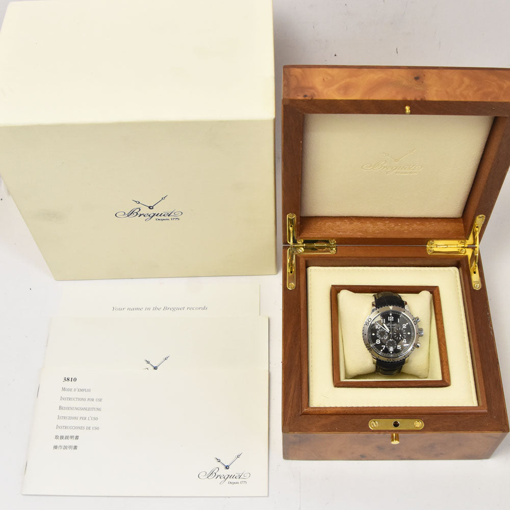 Breguet Transatlantic Type XXI 3810ST/92/9ZU gray Dial Automatic Men's
 Watch R#143902