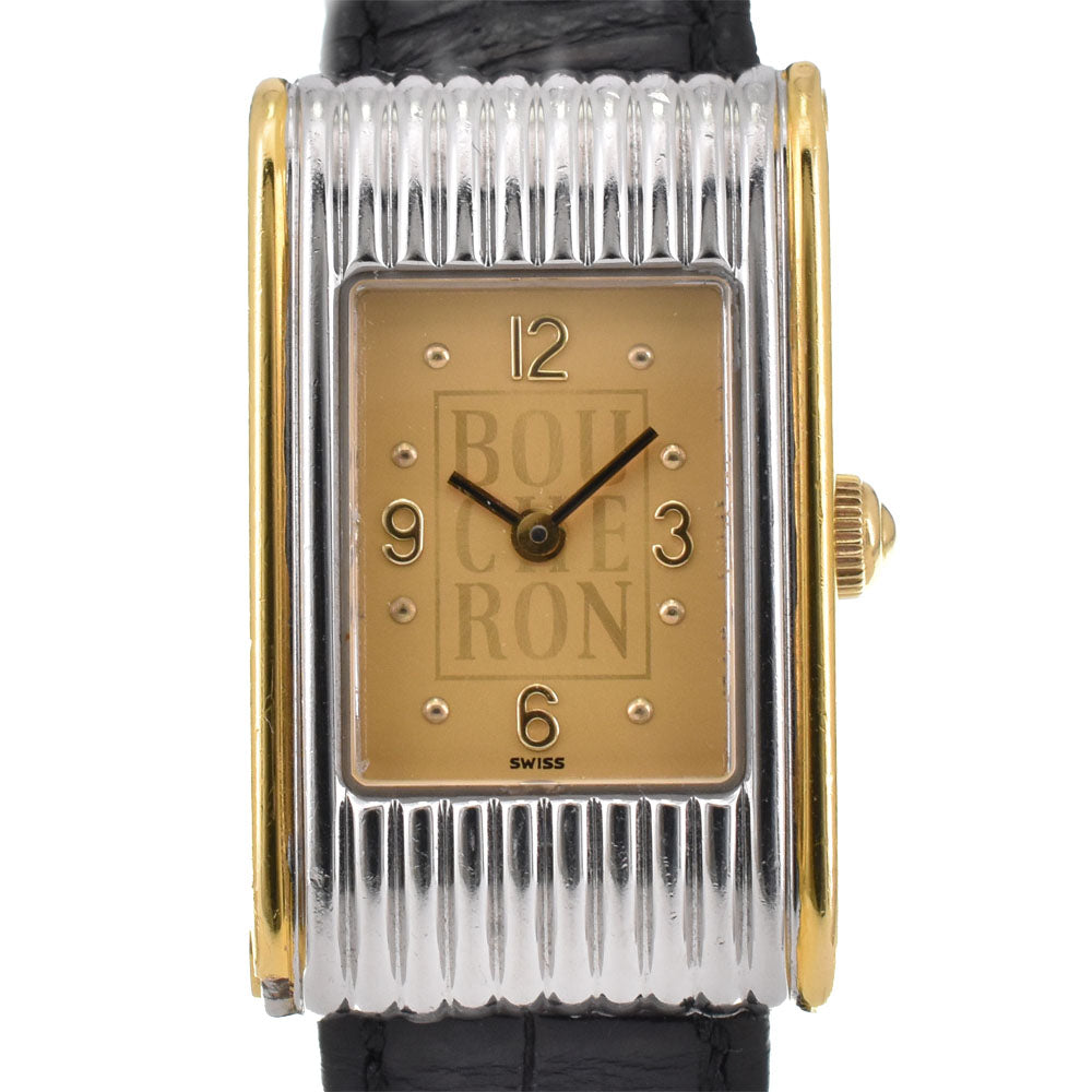 Boucheron Reflation gold Dial Quartz Ladies
 Watch R#143903