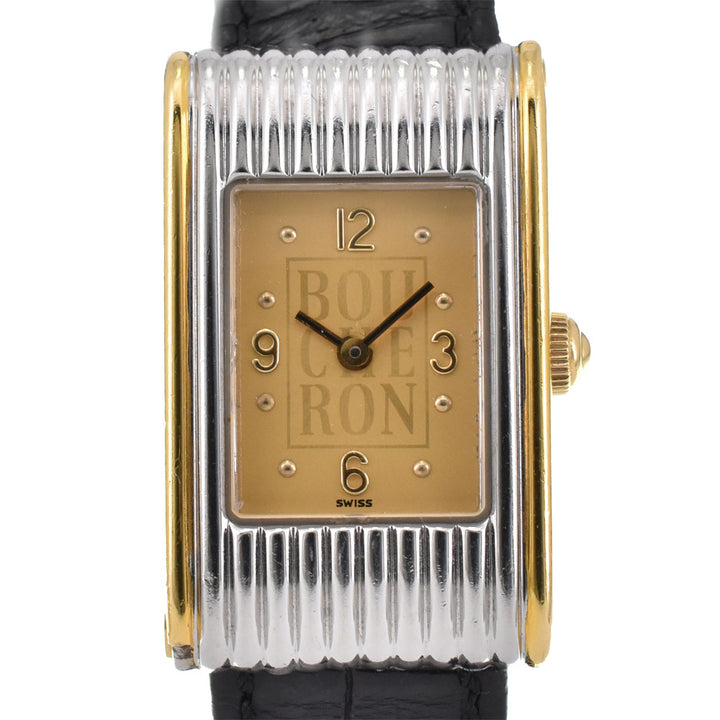 Boucheron Reflation gold Dial Quartz Ladies
 Watch R#143903