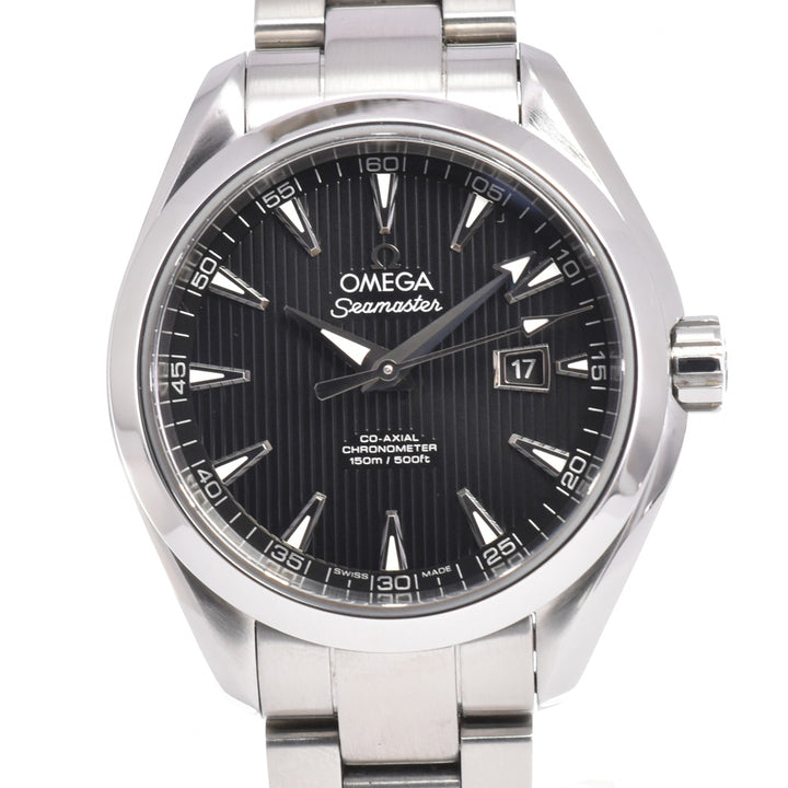 with paper OMEGA Seamaster Aqua Terra 150m 231.10.34.20.01.001 Date CO-AXIAL black Dial Automatic Ladies
 Watch A#143904
