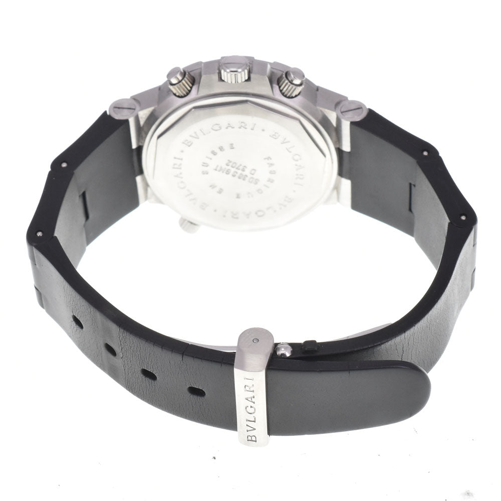 BVLGARI Diagono Scuba SD38SGMT GMT date black Dial Automatic Men's
 Watch A#143906