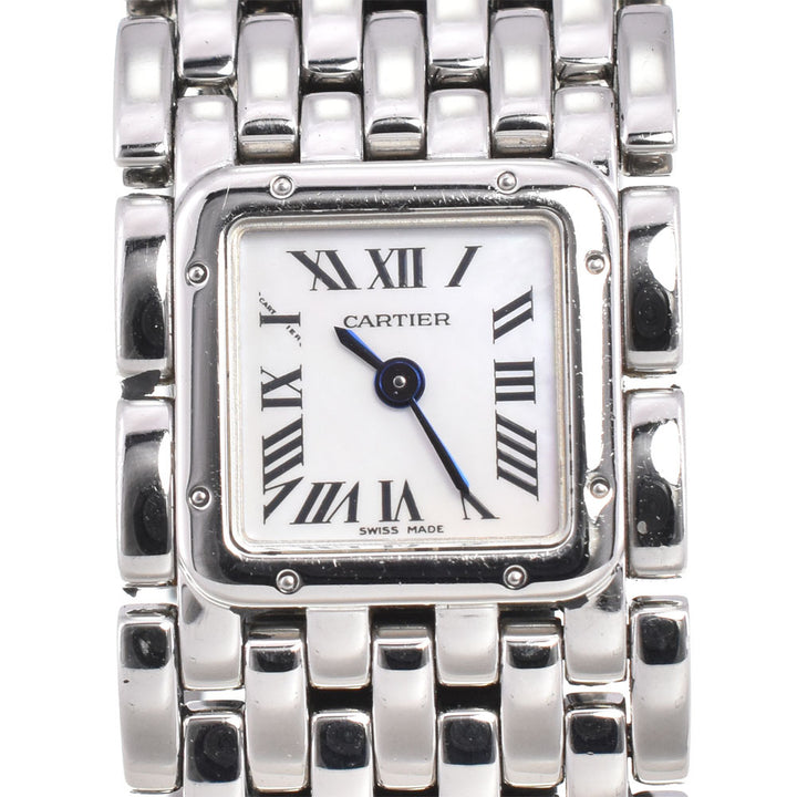 CARTIER PANTHERE Luban LM W61001T9 White shell Dial Quartz Ladies
 Watch A#143908