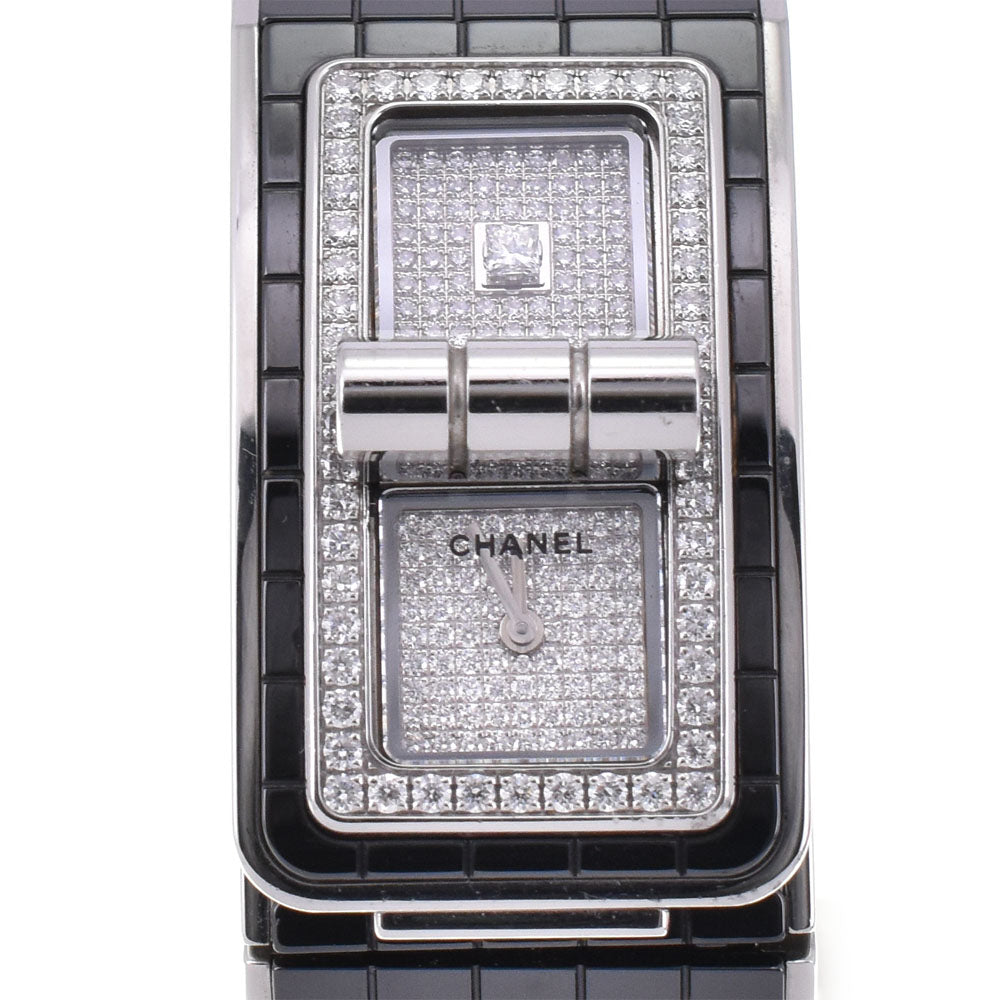 CHANEL Code Coco H6027 Ceramic/Stainless Steel/Diamond diamond Dial Quartz Ladies
 Watch R#143911