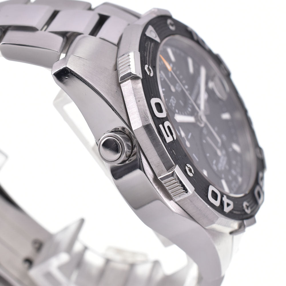 TAG HEUER Aqua racer CAJ2110 Chronograph Date black Dial Automatic Men's
 Watch B#143912