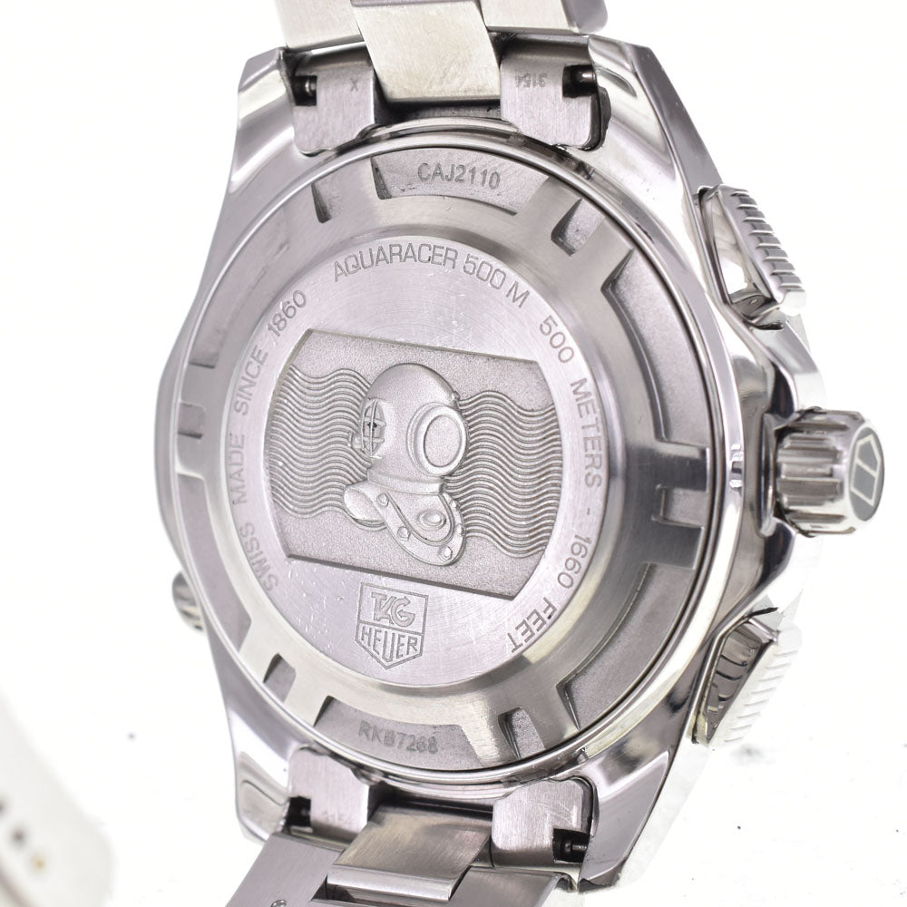 TAG HEUER Aqua racer CAJ2110 Chronograph Date black Dial Automatic Men's
 Watch B#143912