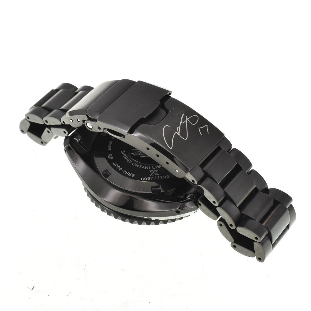 with paper SEIKO Prospex Divers 1968 Heritage GMT SBEJ023/6R54-00J0 Shohei Ohtani 2025 Limited Edition black Dial Automatic Men's
 Watch R#143914