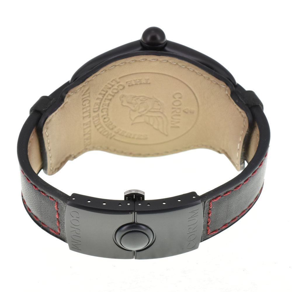 CORUM Bubble Night Flyer 082.157.97 Limited to 99 pieces worldwide Diamond bezel Silver Dial Automatic Men's
 Watch R#143929