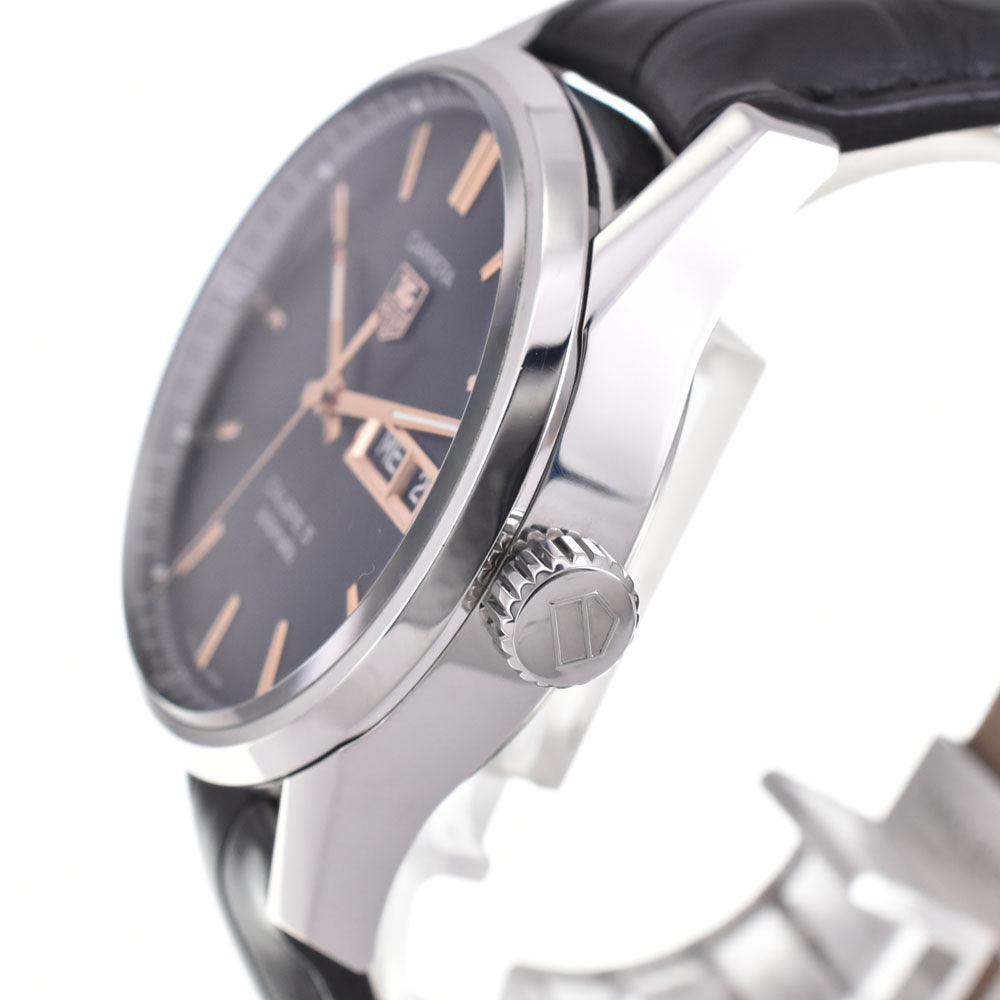 TAG HEUER Carrera Caliber 5 WAR201C-1 Day date black Dial Automatic Men's
 Watch A#143939