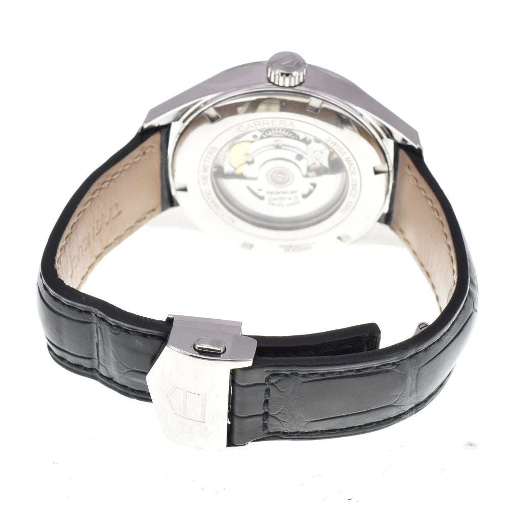 TAG HEUER Carrera Caliber 5 WAR201C-1 Day date black Dial Automatic Men's
 Watch A#143939