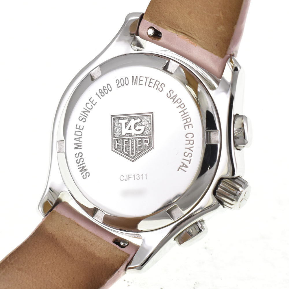 TAG HEUER Link Chronograph Date CJF1311.FC6190 pink Dial Quartz Ladies
 Watch R#143943