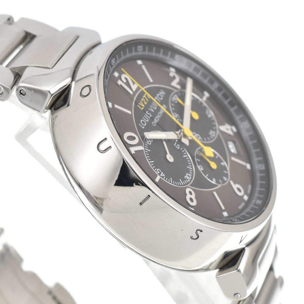 LOUIS VUITTON Tambour Chrono El Primero Q1141 Brown / Black Dial Automatic Men's
 Watch R#143945