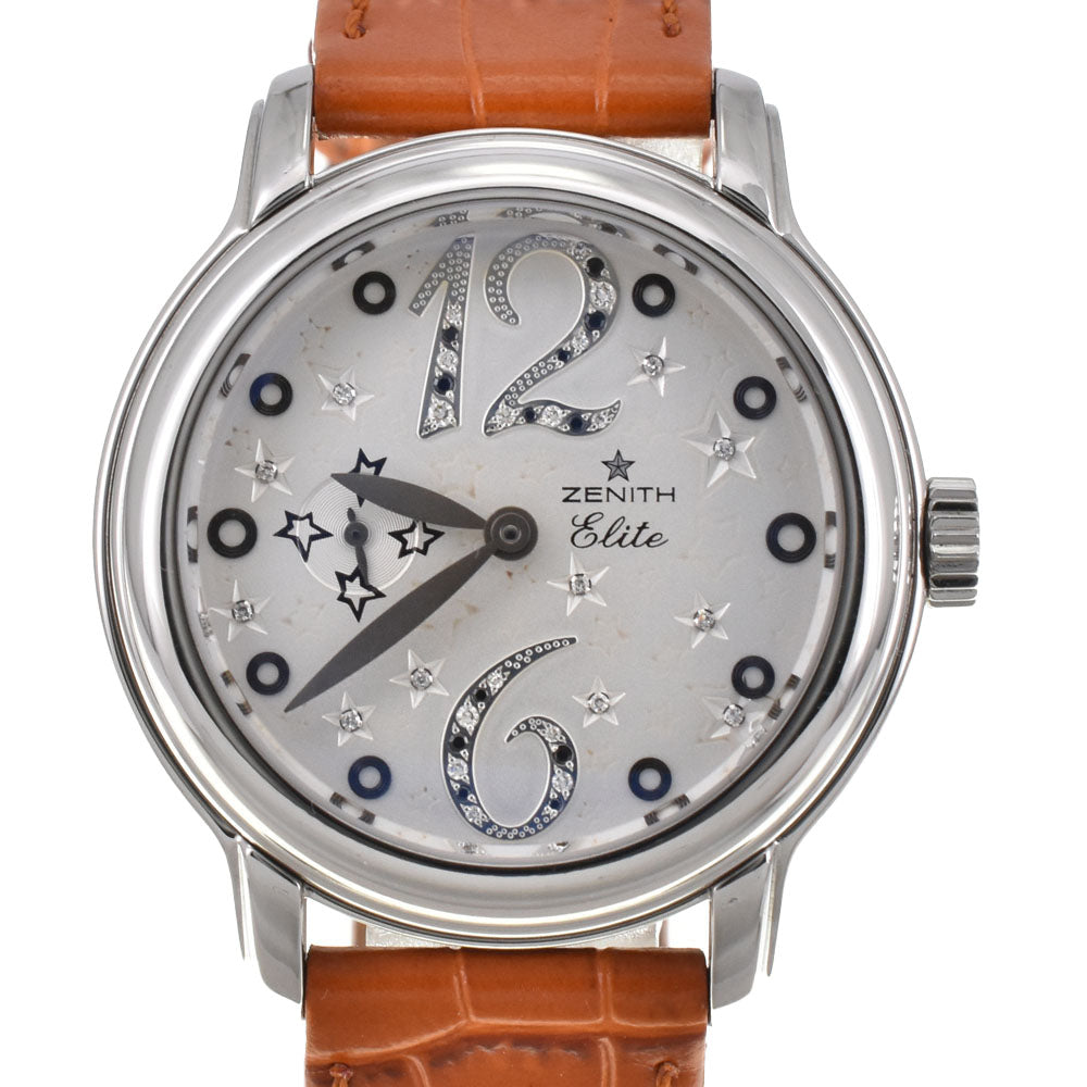 with paper ZENITH Rockstar Elite 03.1231.67/01.C626 Diamond Small Second Date Silver Dial Automatic Men's
 Watch R#143948