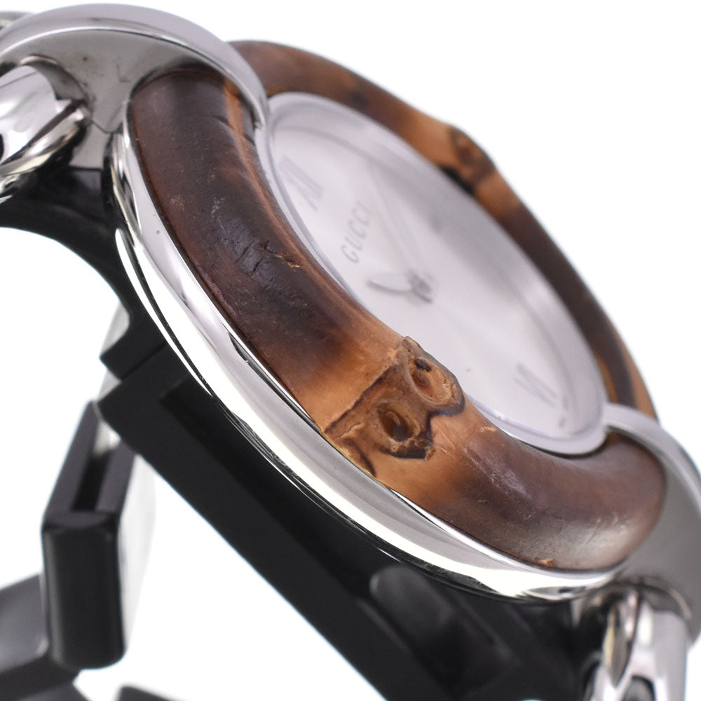 GUCCI Bamboo 132.4 YA132409 Silver Dial Quartz Ladies
 Watch A#143950
