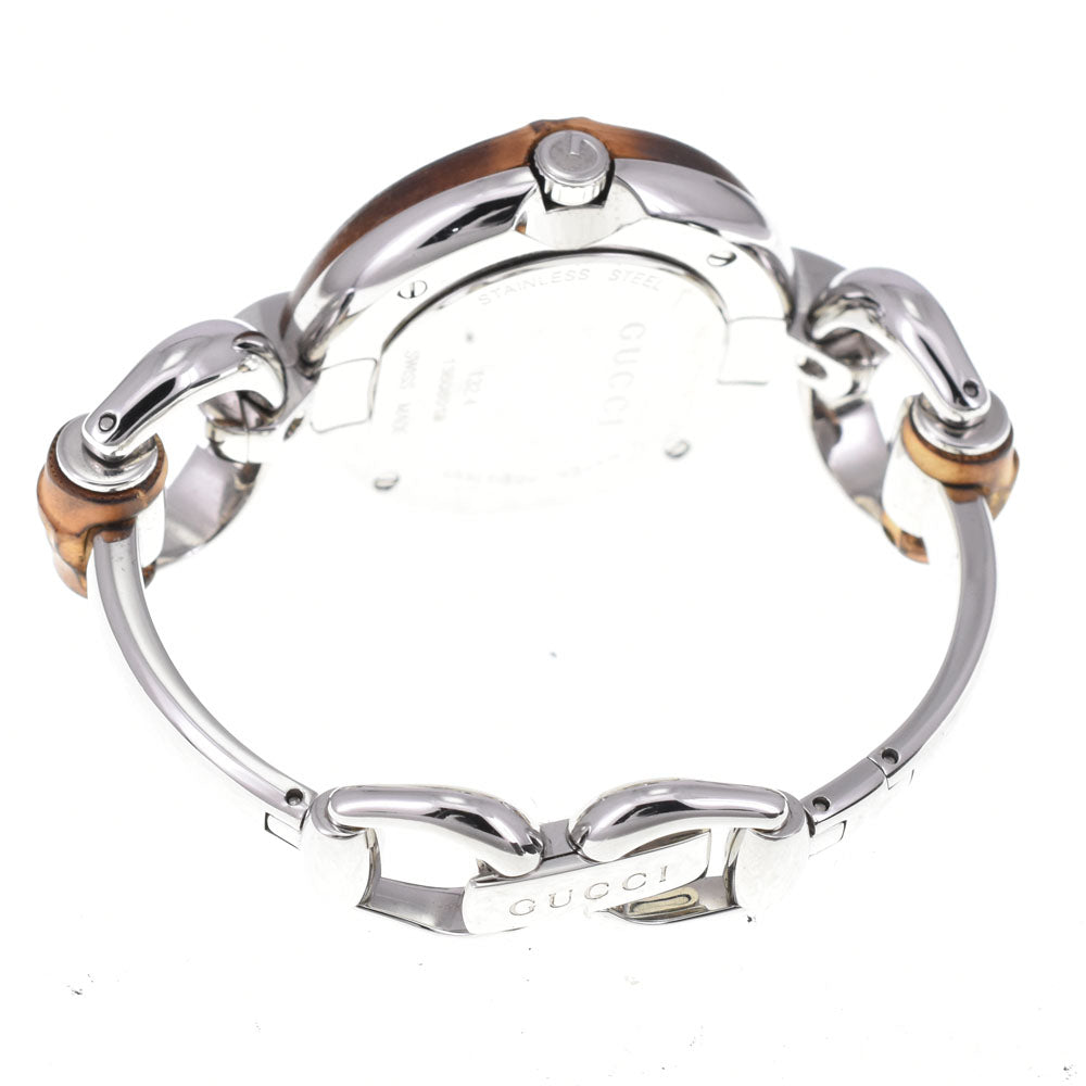 GUCCI Bamboo 132.4 YA132409 Silver Dial Quartz Ladies
 Watch A#143950