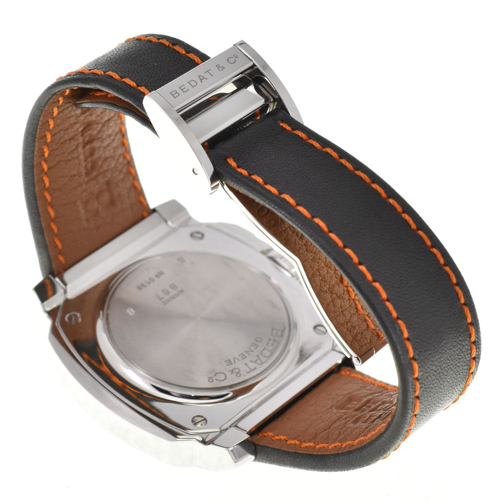 with paper BEDAT&Co No.8 B867.010.310.S Chronograph Date black Dial Automatic Men's
 Watch R#143955