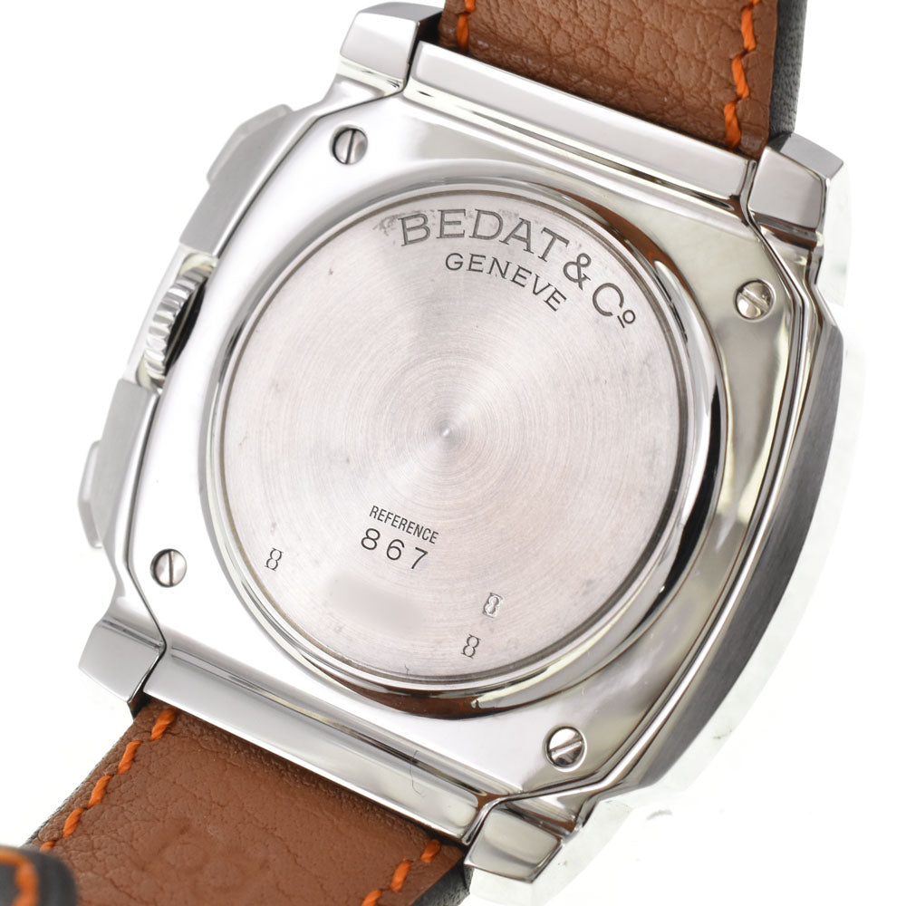 with paper BEDAT&Co No.8 B867.010.310.S Chronograph Date black Dial Automatic Men's
 Watch R#143955