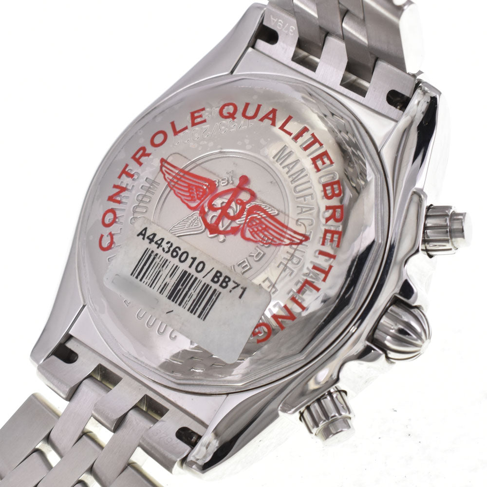 BREITLING Chronomat Blackbird A44360 World Limited 2000 black Dial Automatic Men's
 Watch A#143956