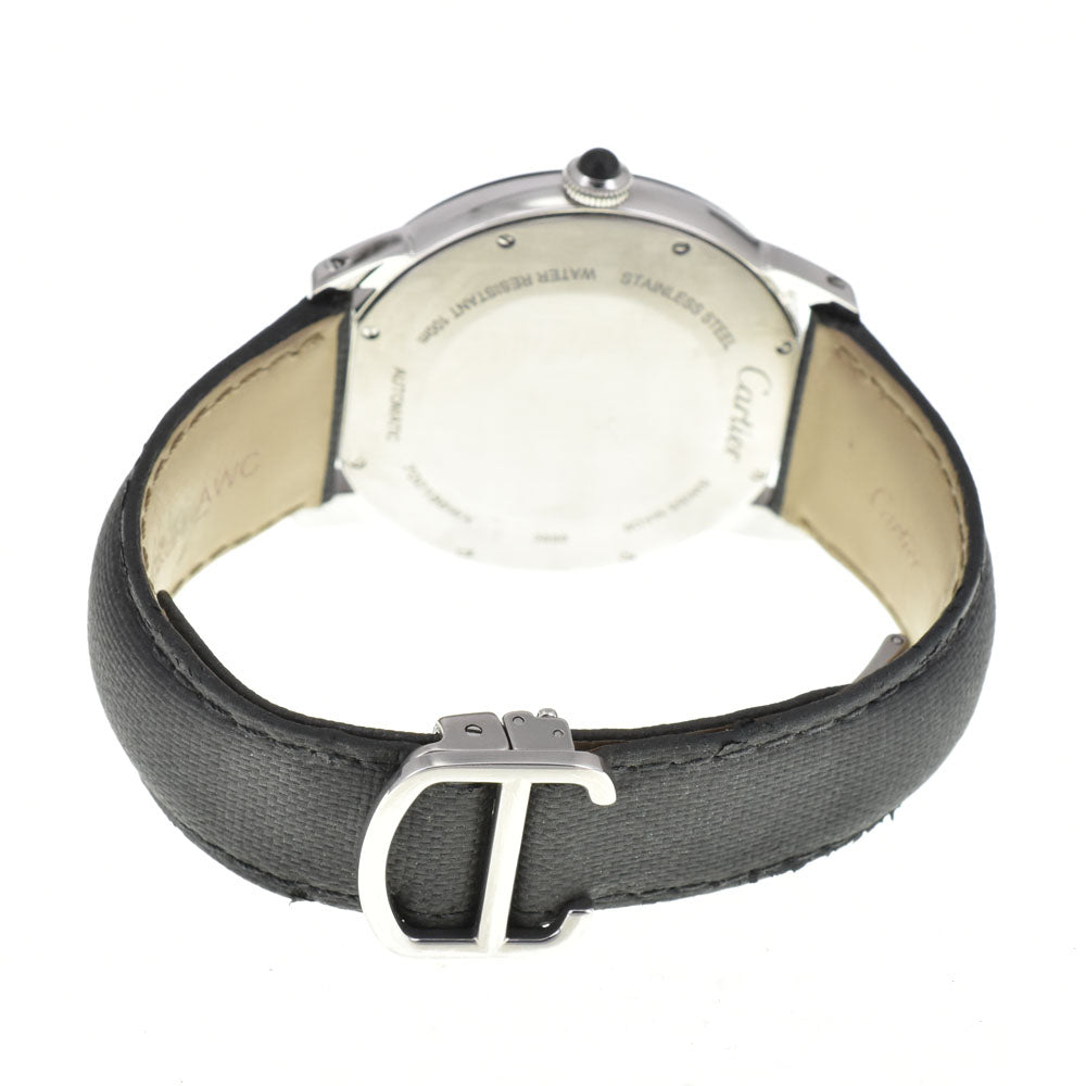 with paper CARTIER Ronde Croisier de Cartier WSRN0002 Silver Dial Automatic Men's
 Watch R#143958