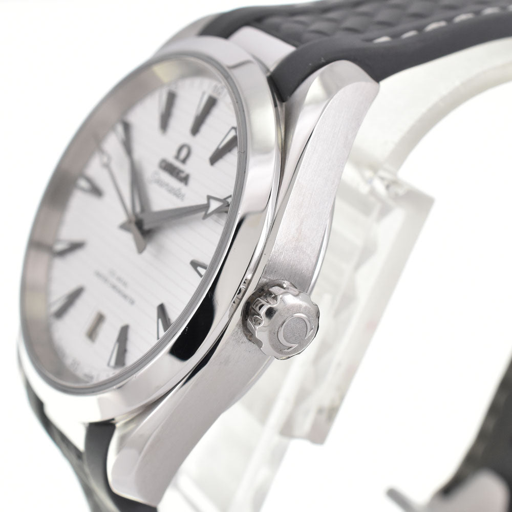 with paper OMEGA Seamaster Aqua Terra 150M 1.5" 220.12.38.20.02.001 Coaxial Master Chronometer Silver Dial Automatic Men's
 Watch R#143960