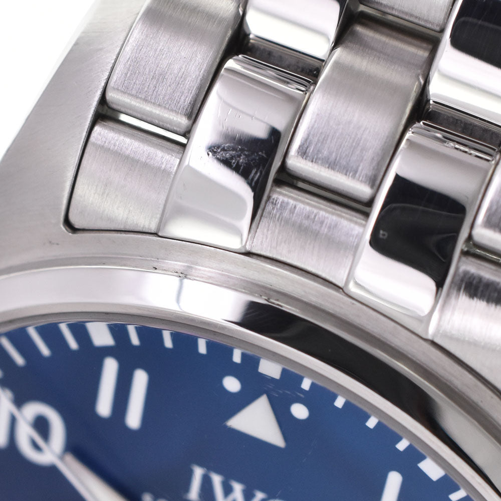 with paper IWC SCHAFFHAUSEN Pilot's Watch Mark XVIII Petite Prince IW327016 Date blue Dial Automatic Men's
 Watch A#143961