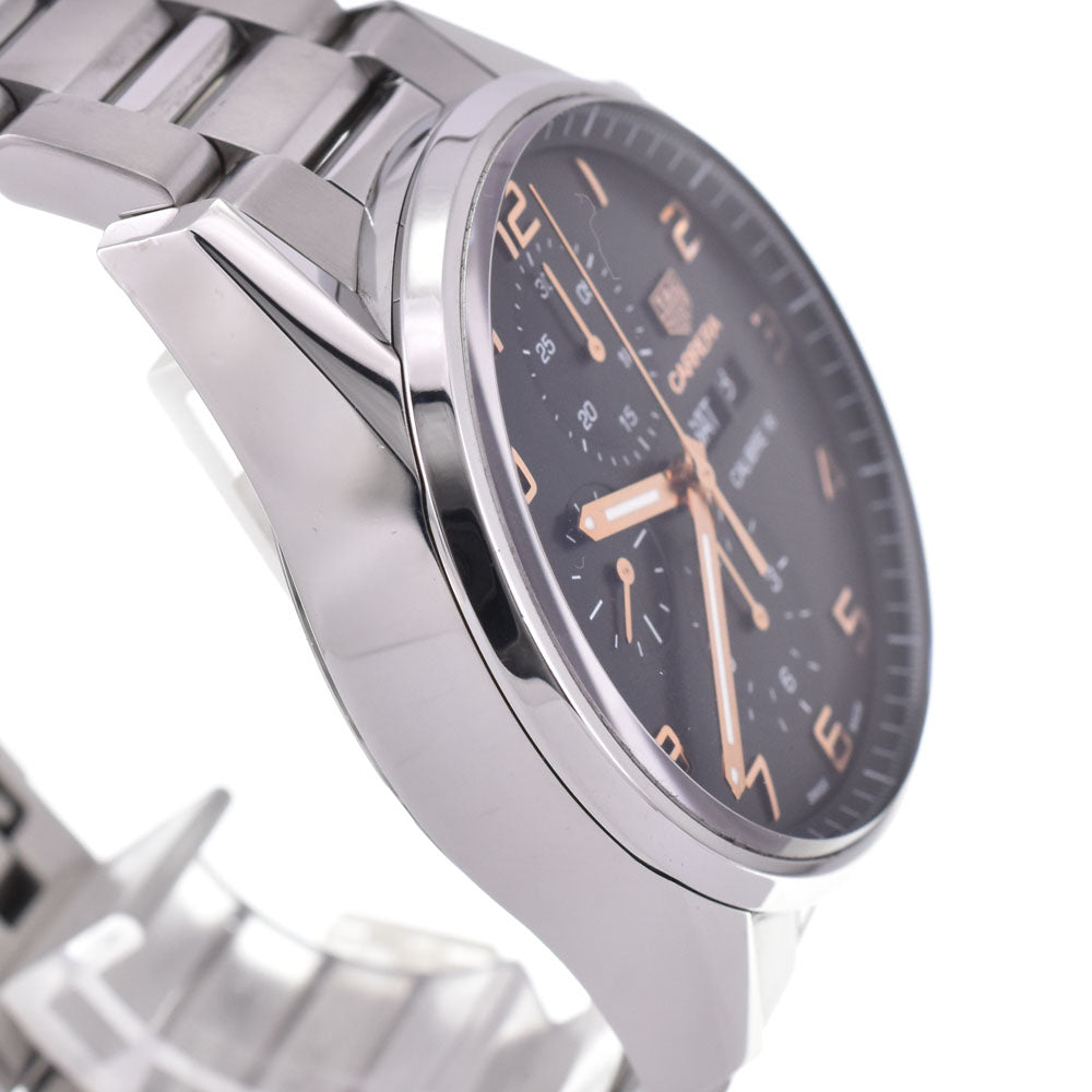 TAG HEUER Carrera Caliber 16 CV2A1AB.BA0738 Chronograph day date black Dial Automatic Men's
 Watch A#143962