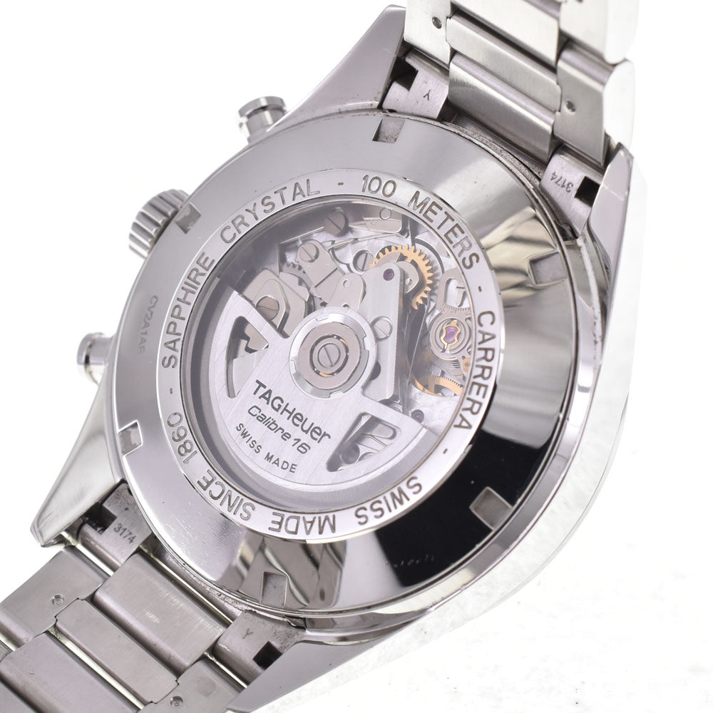 TAG HEUER Carrera Caliber 16 CV2A1AB.BA0738 Chronograph day date black Dial Automatic Men's
 Watch A#143962