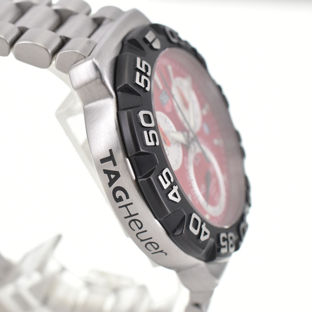 TAG HEUER Formula 1 CAH1112.BA0850 Chronograph Date Red / Silver Dial Quartz Men's
 Watch R#143966