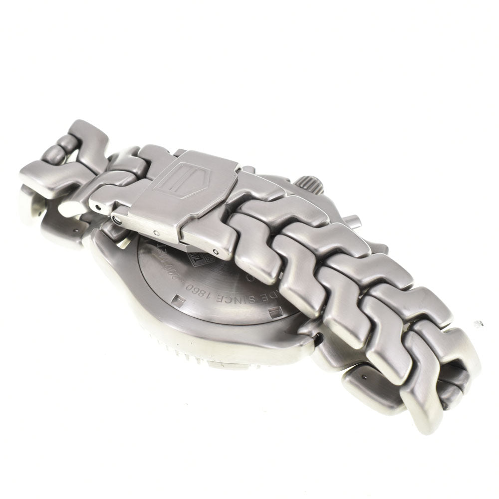 TAG HEUER Link Oracle Racing CT1118 Chronograph Date Silver Dial Quartz Men's
 Watch R#143967