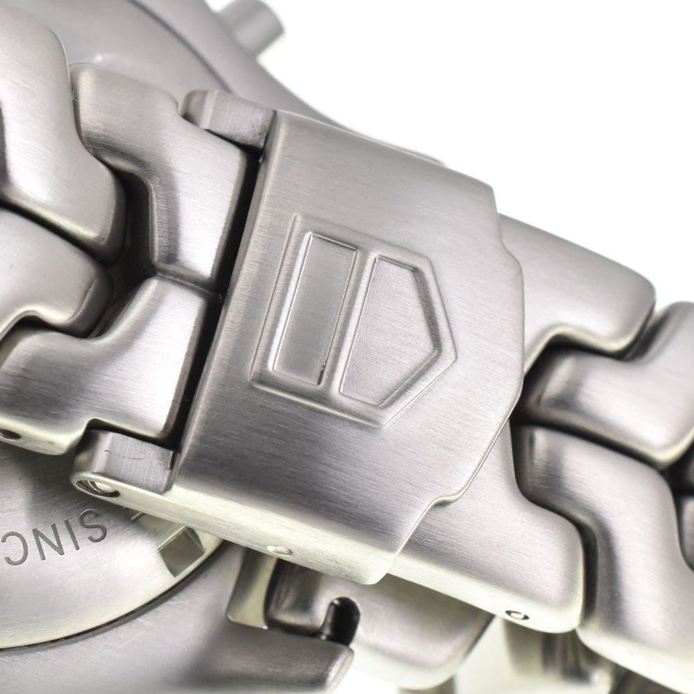 TAG HEUER Link Oracle Racing CT1118 Chronograph Date Silver Dial Quartz Men's
 Watch R#143967