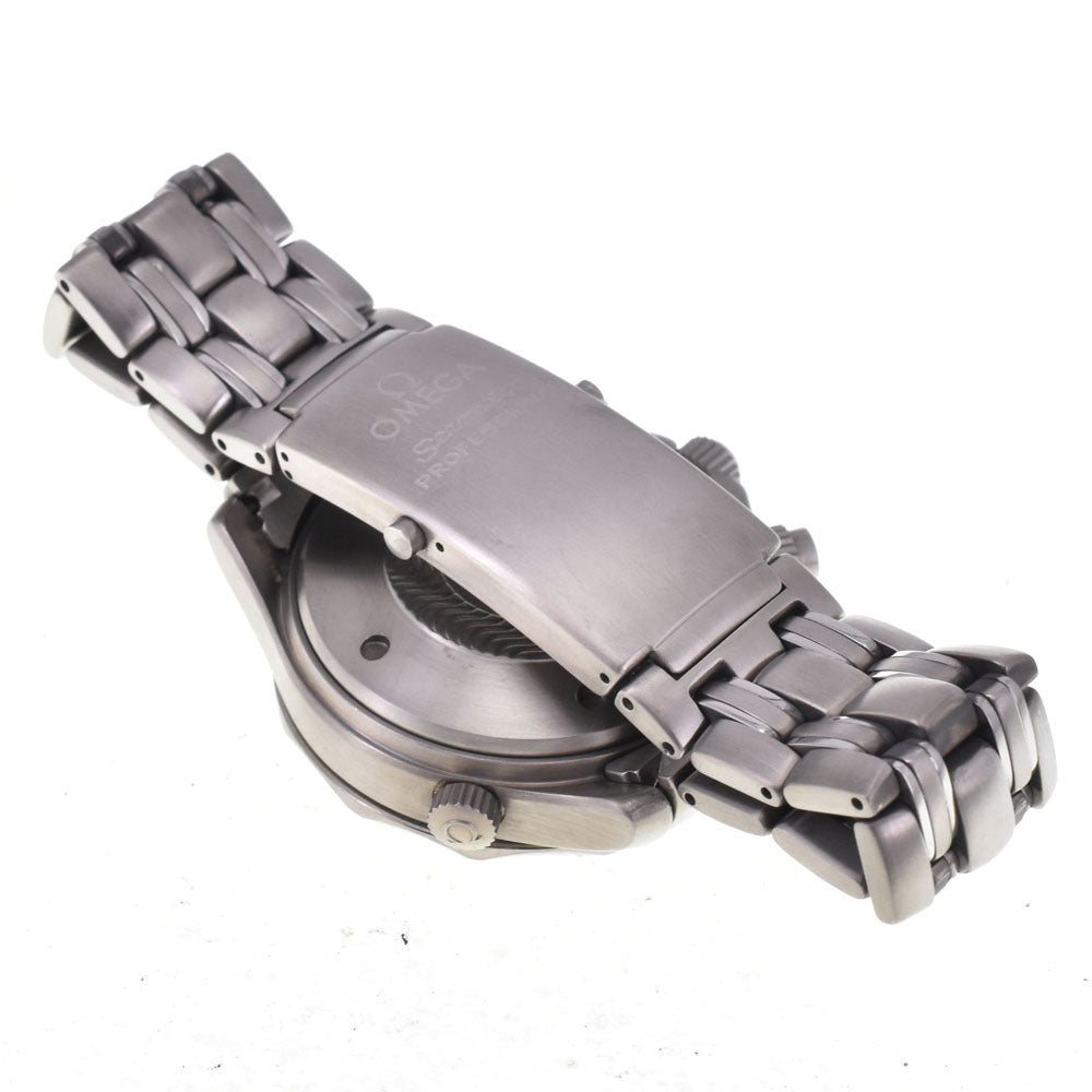 with paper OMEGA Seamaster300m 2298.80 Titanium Chronograph Date blue Dial Automatic Men's
 Watch B#143968