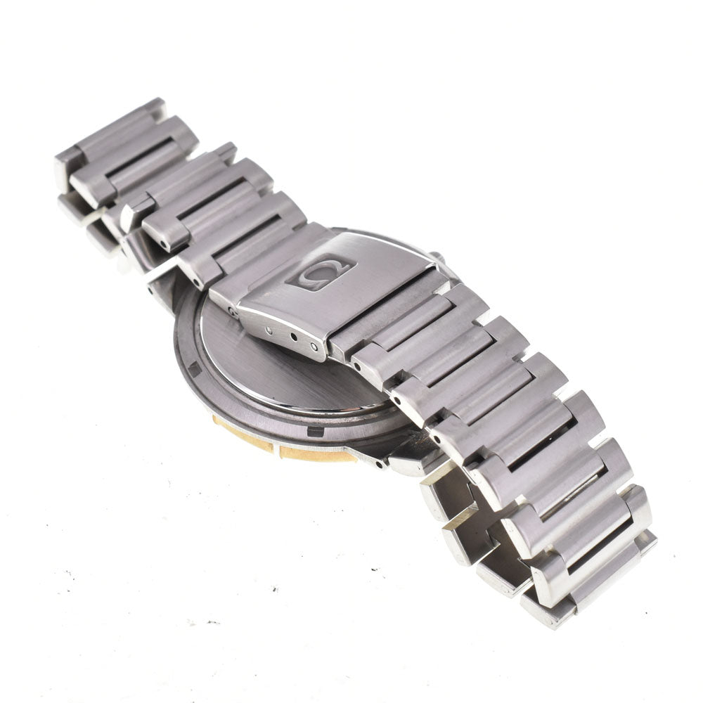 OMEGA Seamaster Dynamic Ammonite Date Cal.1430 Gold / Black Dial Quartz Men's
 Watch A#143971